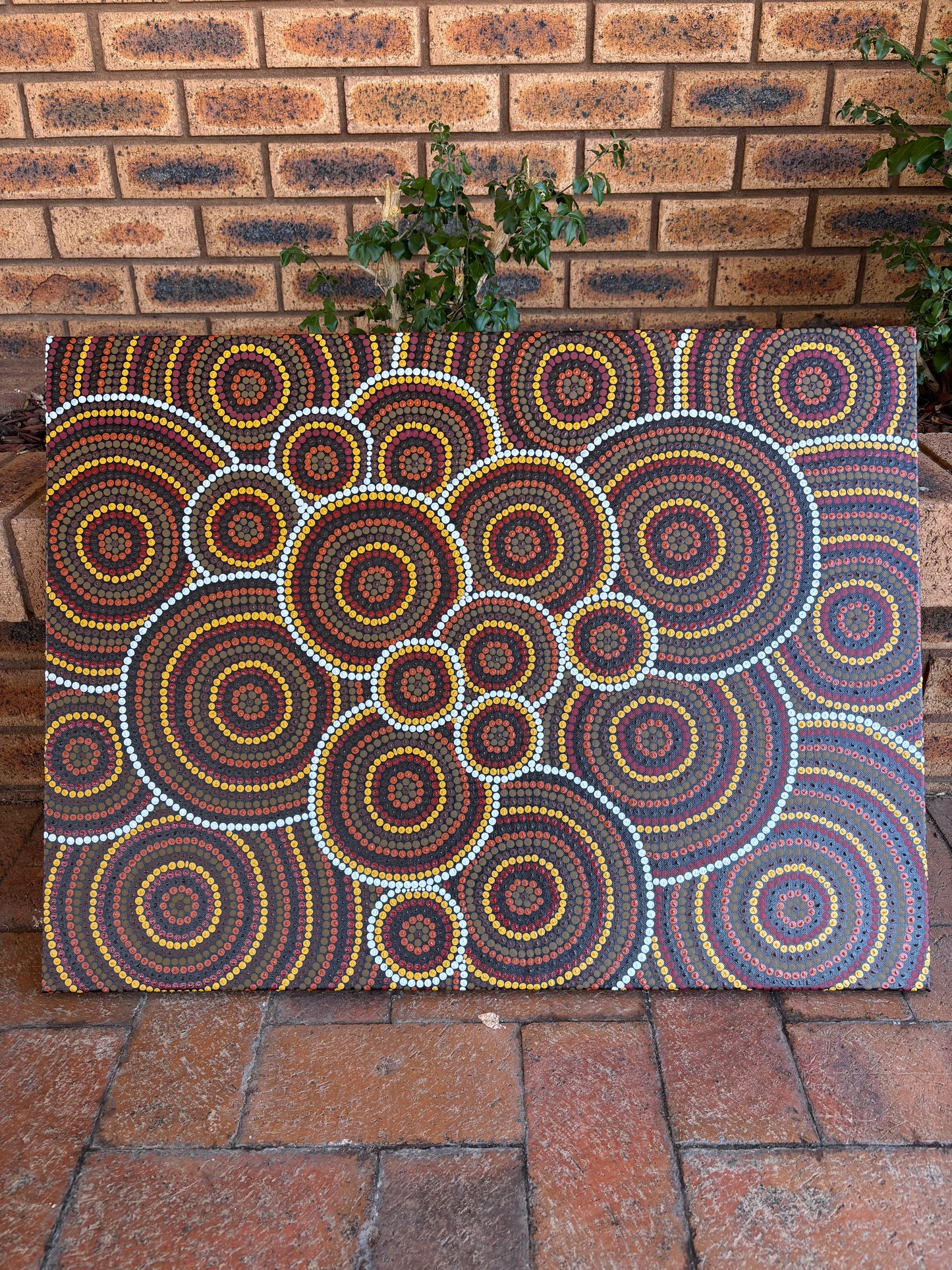 Original dot painting