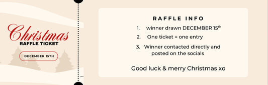 Christmas Raffle Tickets