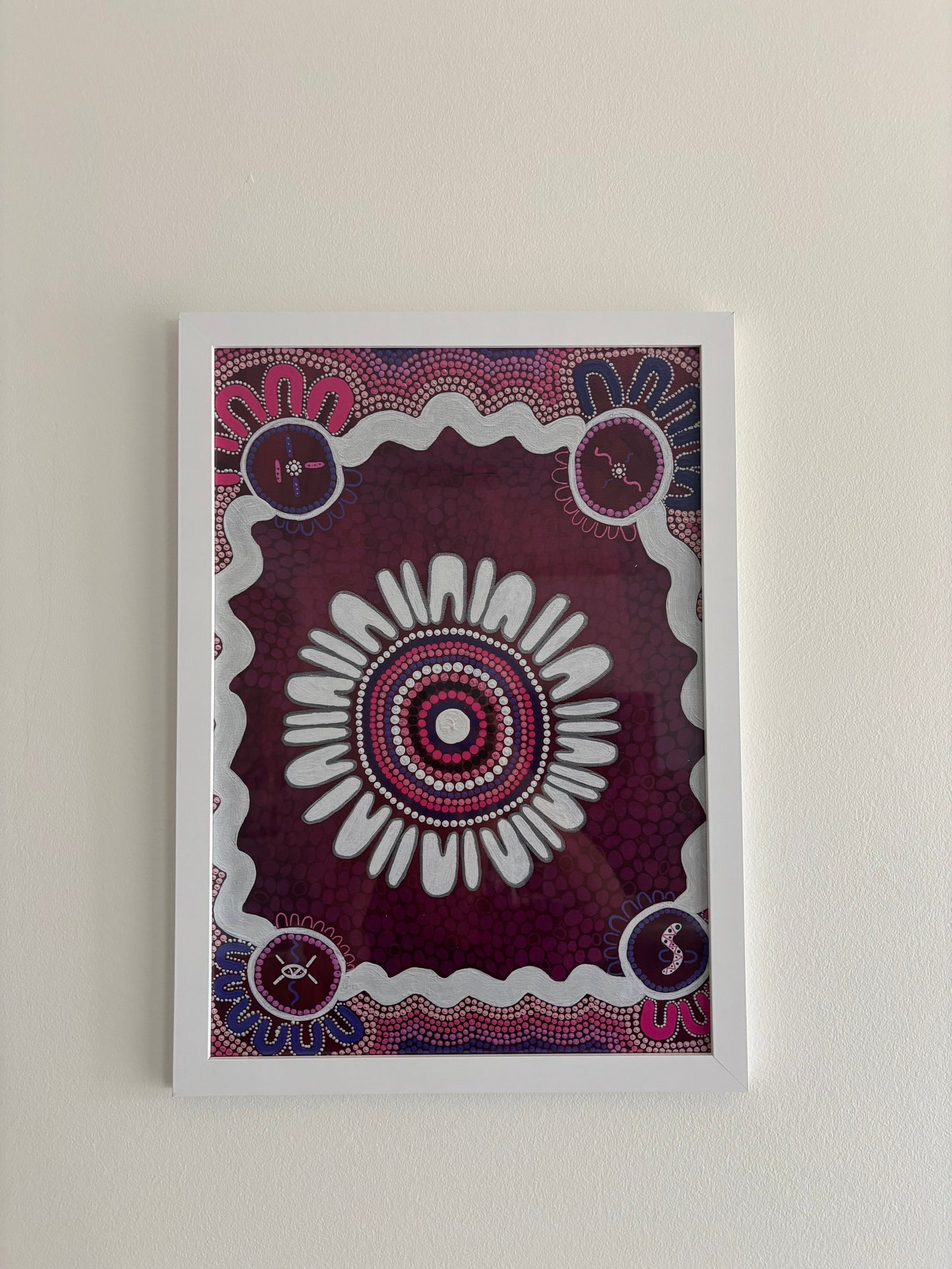 Bond Of Heart A3 Framed Print