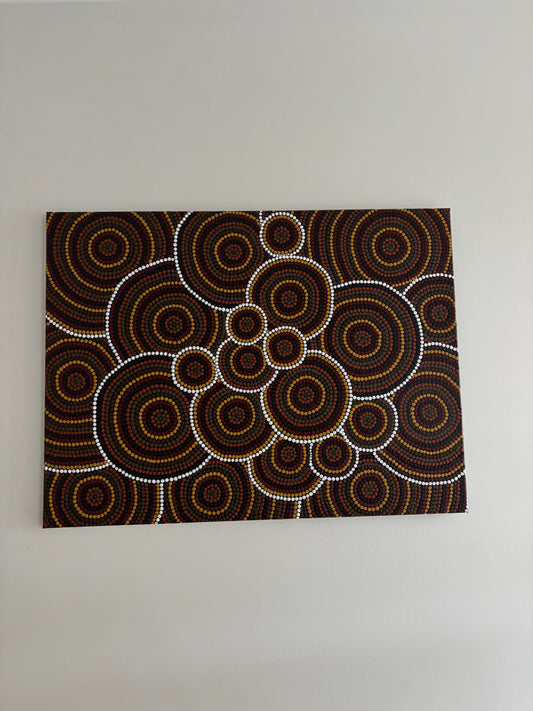 Original dot painting