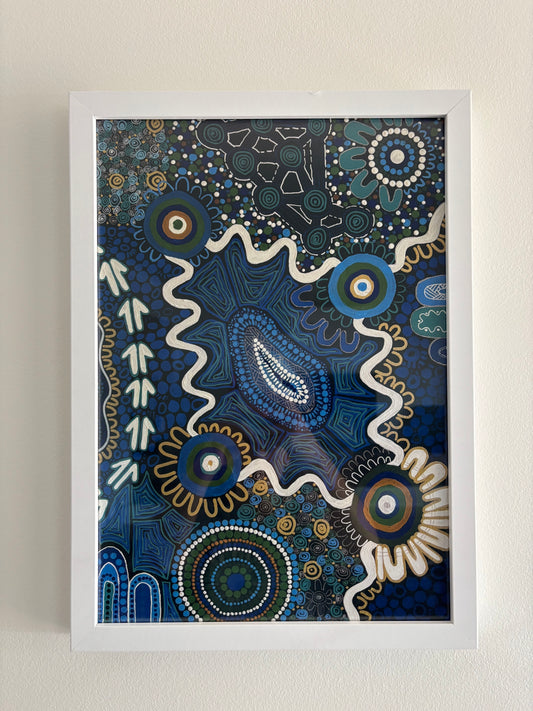 Kiitya A3 Framed Print