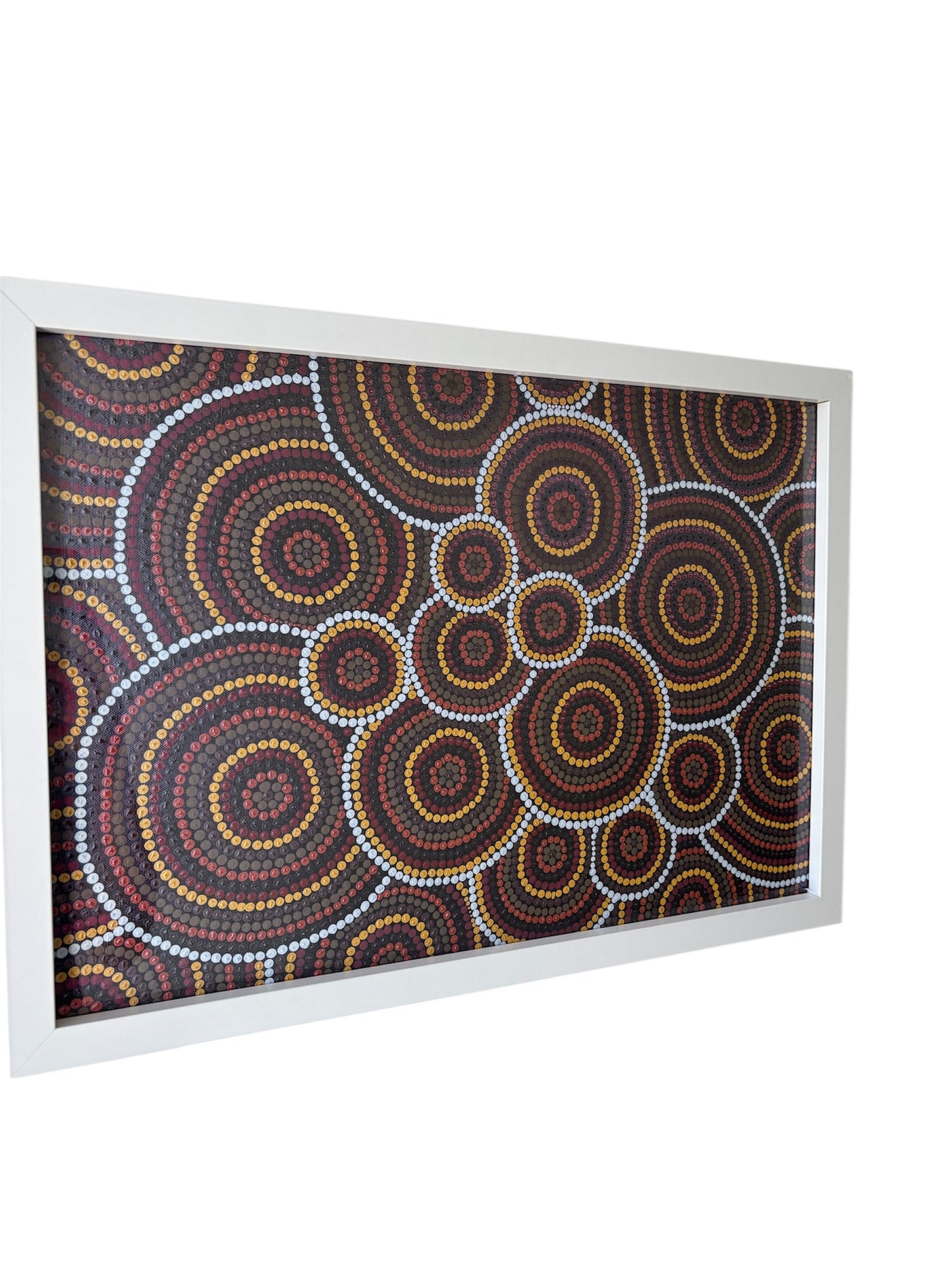 Connections A3 framed print