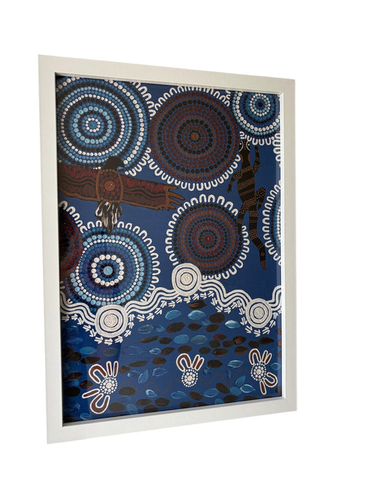 Spirt of the camp A3 framed print