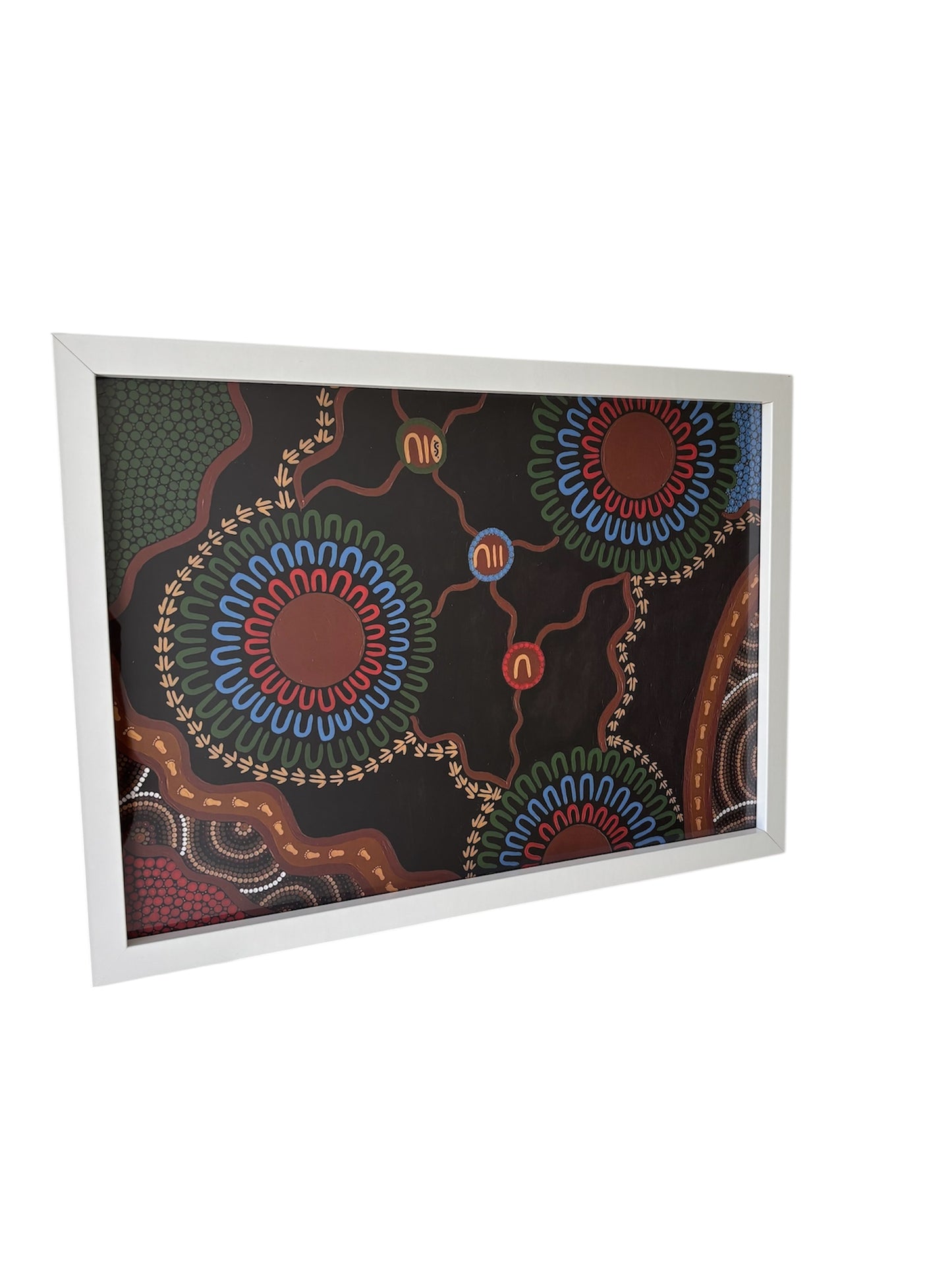 Man’s journey A3 framed print